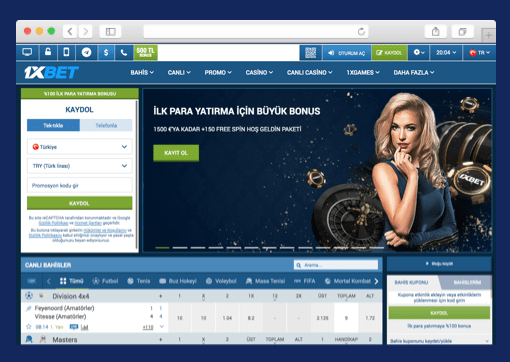 1xBet Canlı Bahis