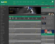 Bet365 Ekran Görüntüsü