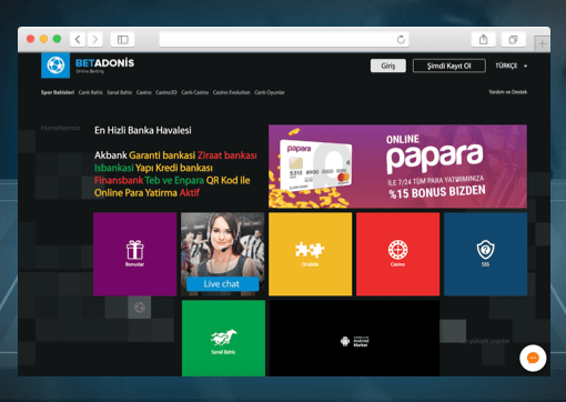Betadonis screenshot