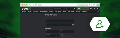Bets10 Üyelik