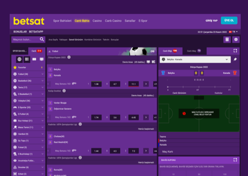 Betsat screenshot