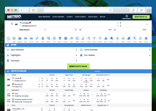 Wettigo screenshot